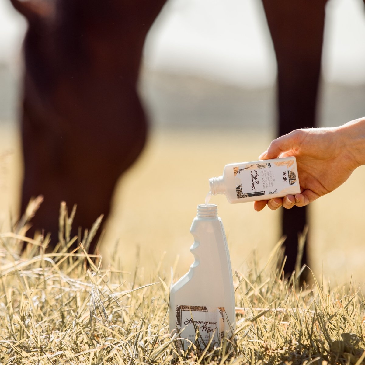 PIPPA Lemongrass & Mint Summer Coat Refill - PIPPA Equestrian Soap - Spray concentraat