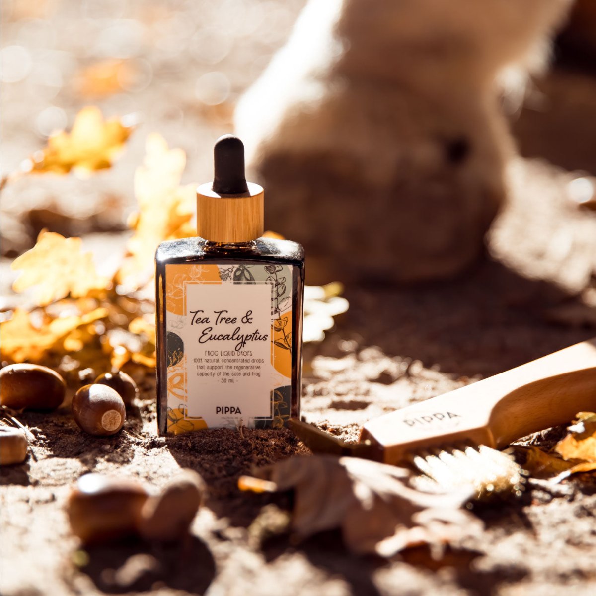 PIPPA Tea Tree & Eucalyptus Straal Vloeistof Druppels - PIPPA Equestrian Soap - Hoefverzorging